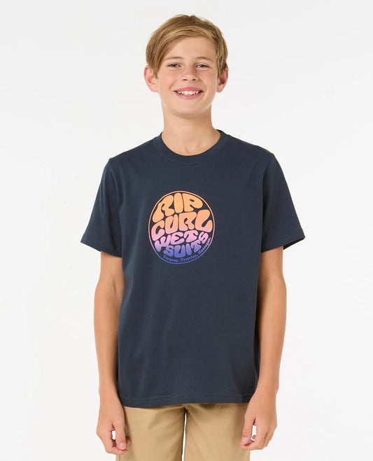 T-Shirt Bambino Rip Curl Filgree Short Sleeve