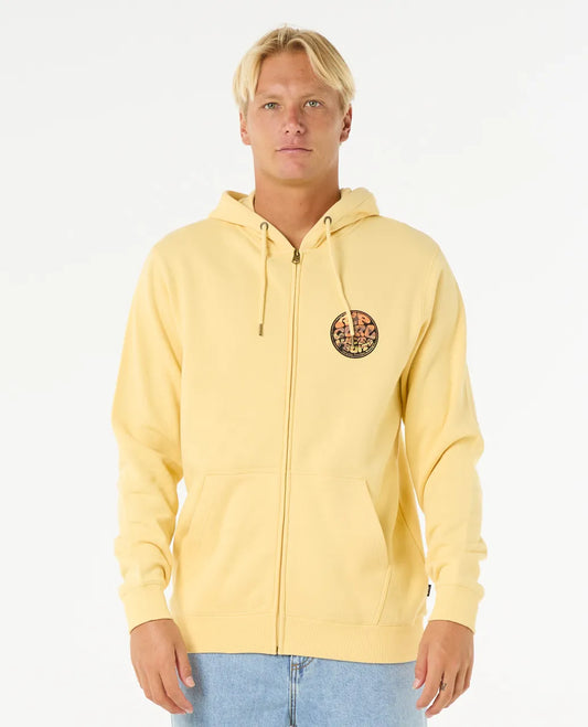 Felpa Cappuccio Zip Rip Curl Wettie Passage Icon