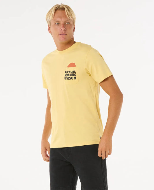 T-shirt Rip Curl Surf Sun Soaker Pocket Tee