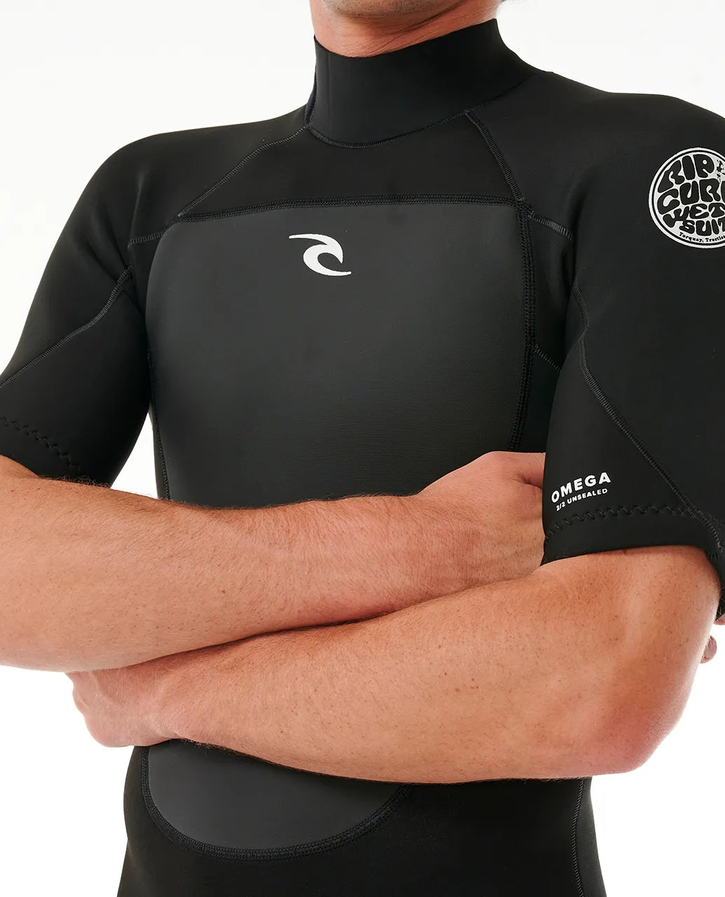 Muta Uomo Rip Curl Omega 2/2 Manica Corta Gamba Lunga