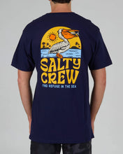 Carica l&#39;immagine nel visualizzatore di Gallery, T-shirt Salty Crew Seaside Standard