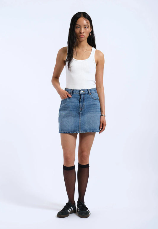 Minigonna Jeans Dr Denim Arch Skirt