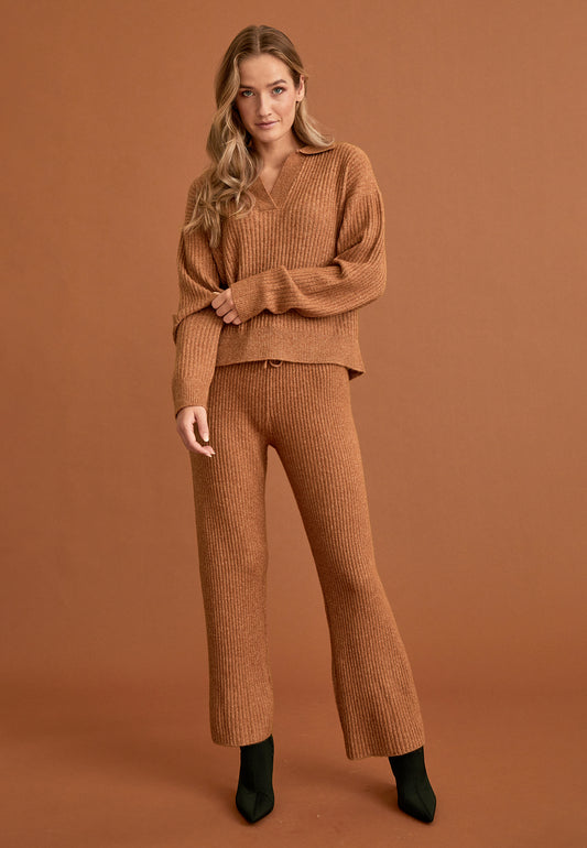 Pantaloni Desires DSEmma Wide Leg Knit