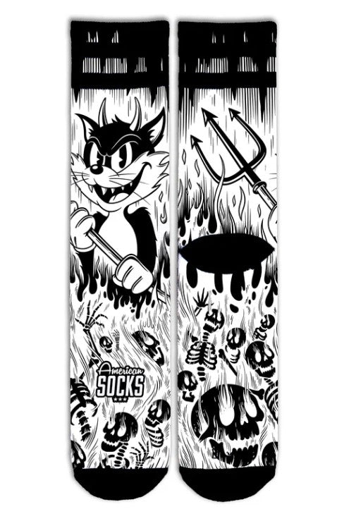 Calzini American Socks Evil Cat