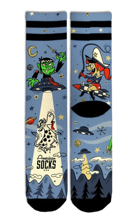 Calzini American Socks Alien Snatch