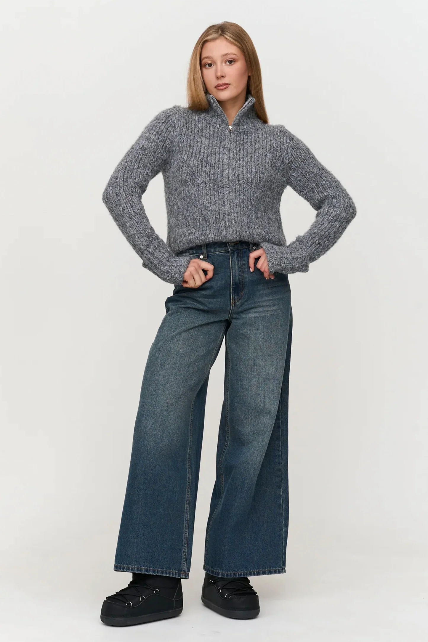 Maglione 24 Colours con Zip