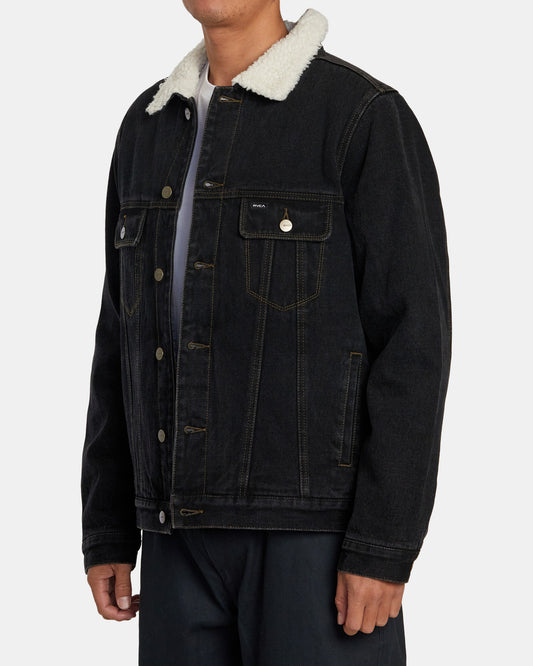 Giacca Denim Rvca Waylon