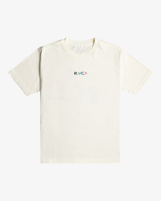 T-shirt Rvca Flower Skull