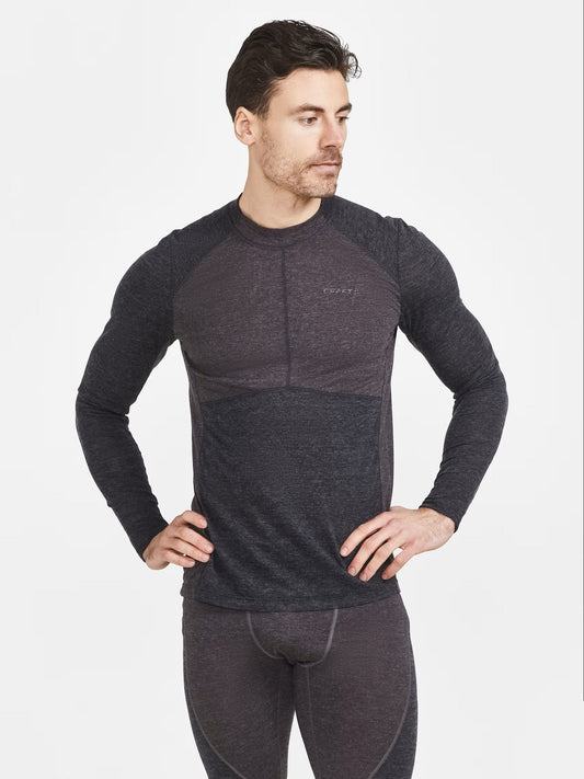 Completo Termico Uomo Craft Wool Mix Set