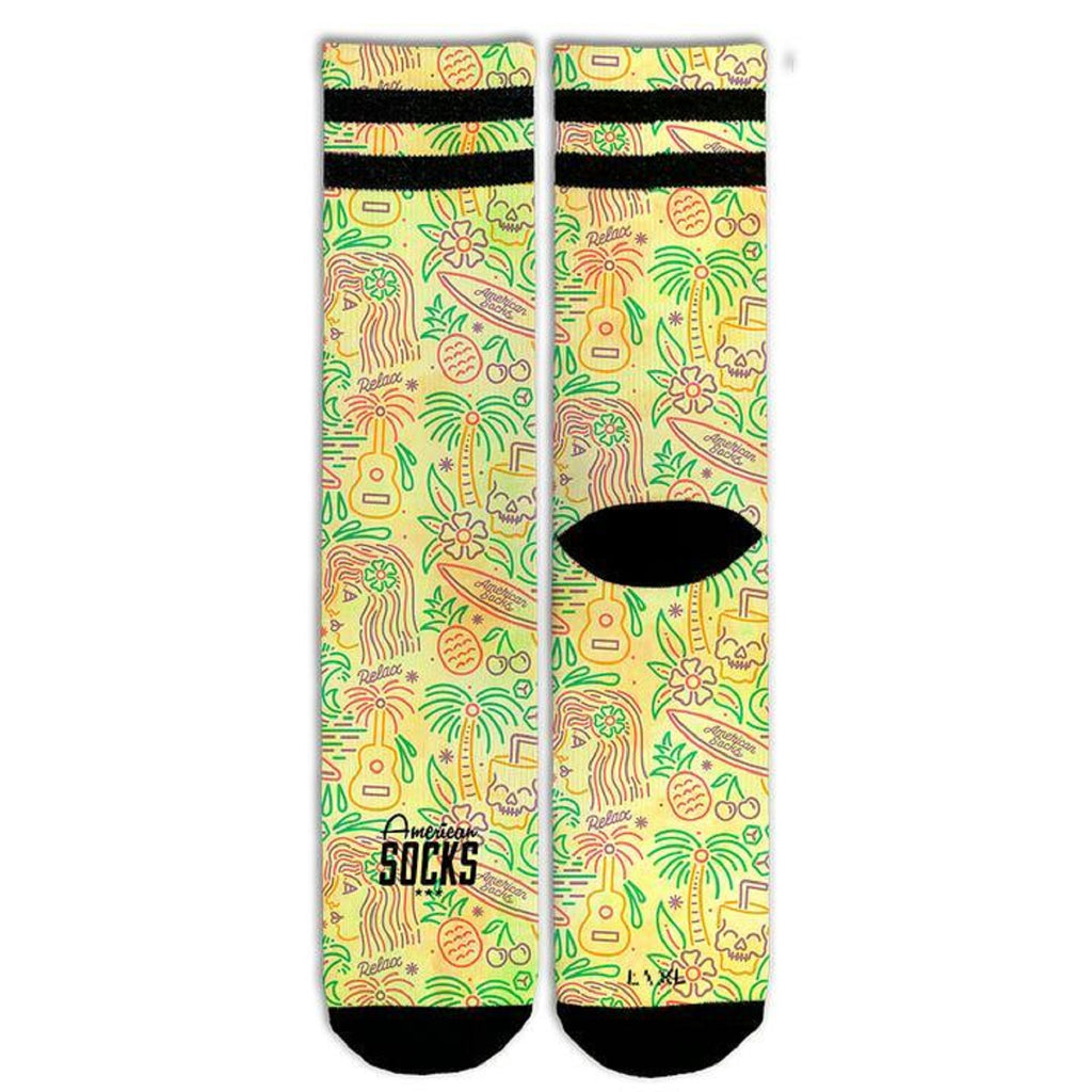 Calzini American Socks Tropical Vibes - Snotshop