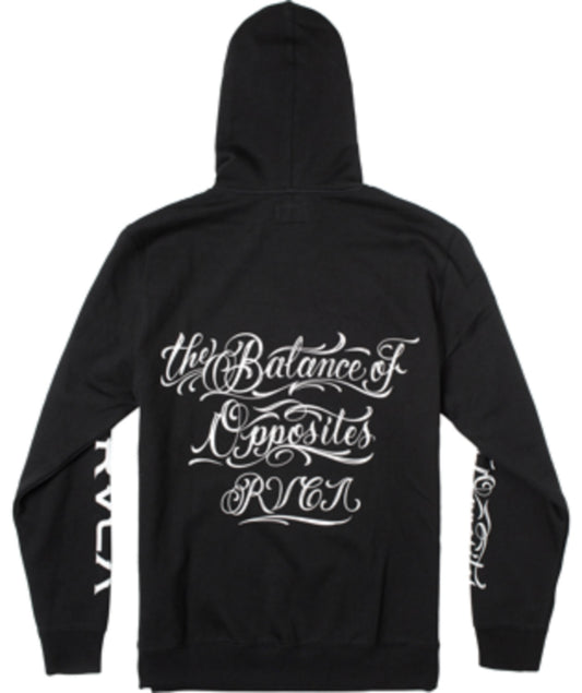 Felpa Cappuccio Rvca Mistre Cartoon Clowns