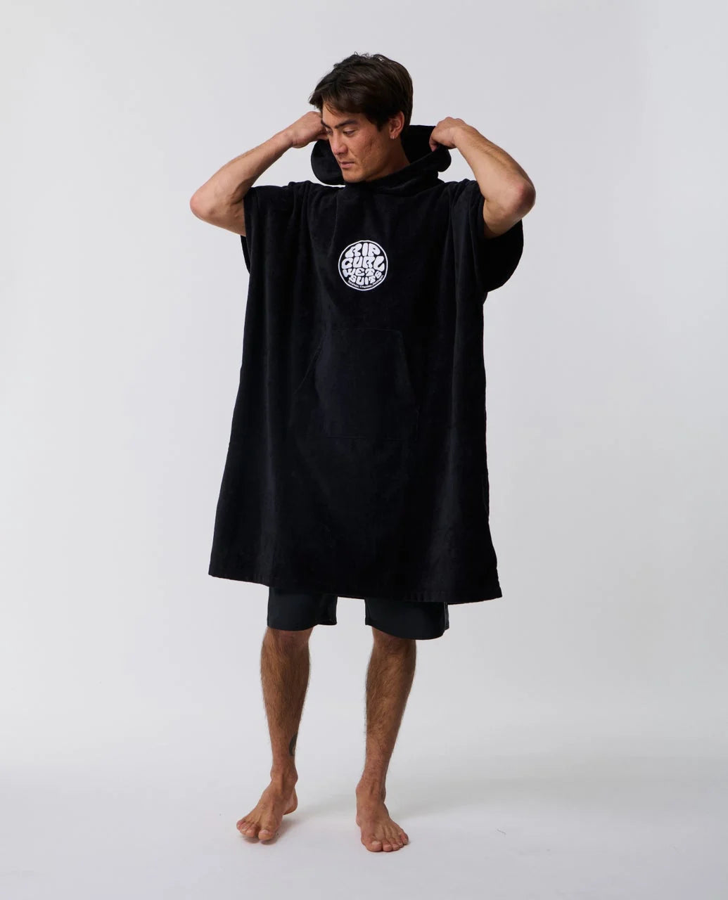 Poncho Rip Curl Logo Hooded Towel