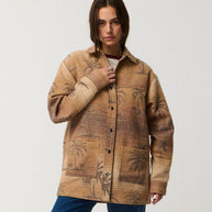 Giacca Rip Curl Retrò Swell Jacquard Shacket