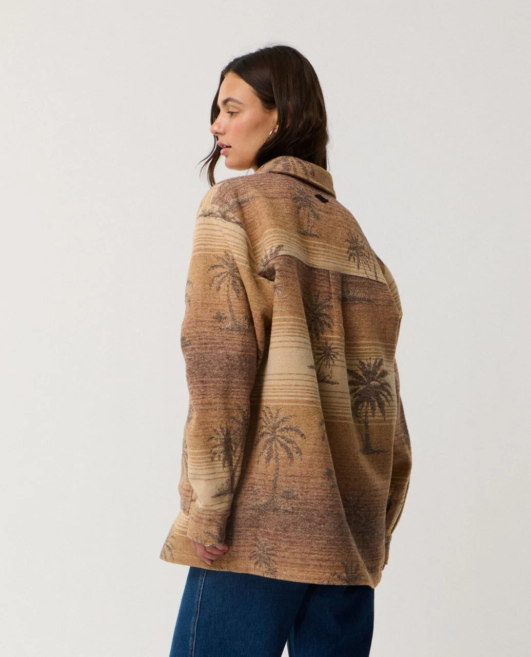 Giacca Rip Curl Retrò Swell Jacquard Shacket
