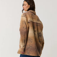 Giacca Rip Curl Retrò Swell Jacquard Shacket