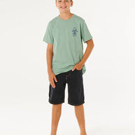 T-Shirt Bambino Rip Curl Search Icon Tee