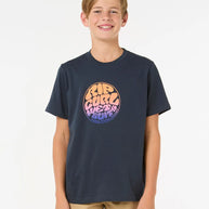 T-Shirt Bambino Rip Curl Filgree Short Sleeve