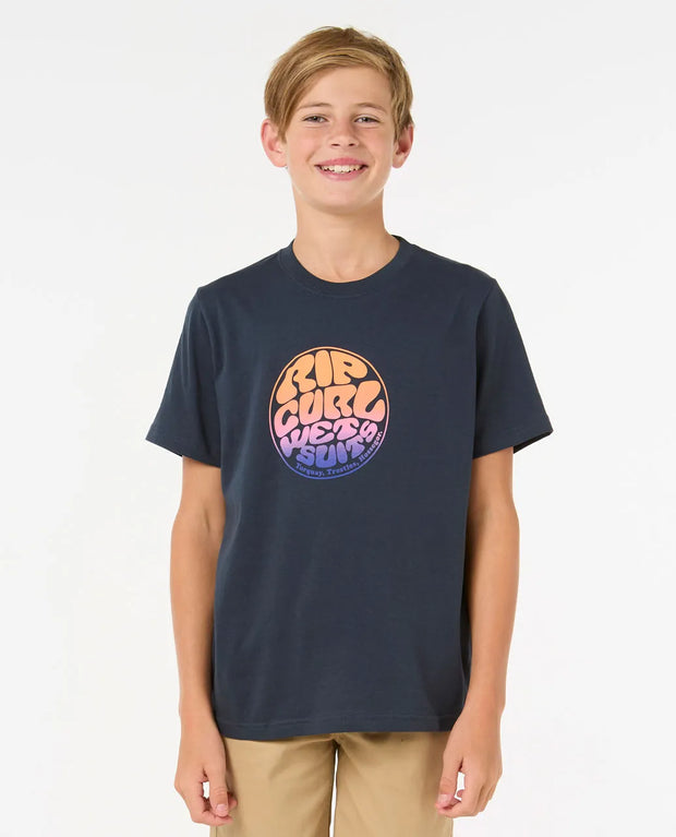 T-Shirt Bambino Rip Curl Filgree Short Sleeve