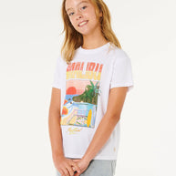 T-Shirt Rip Curl Bambina Hayley O Relaxed