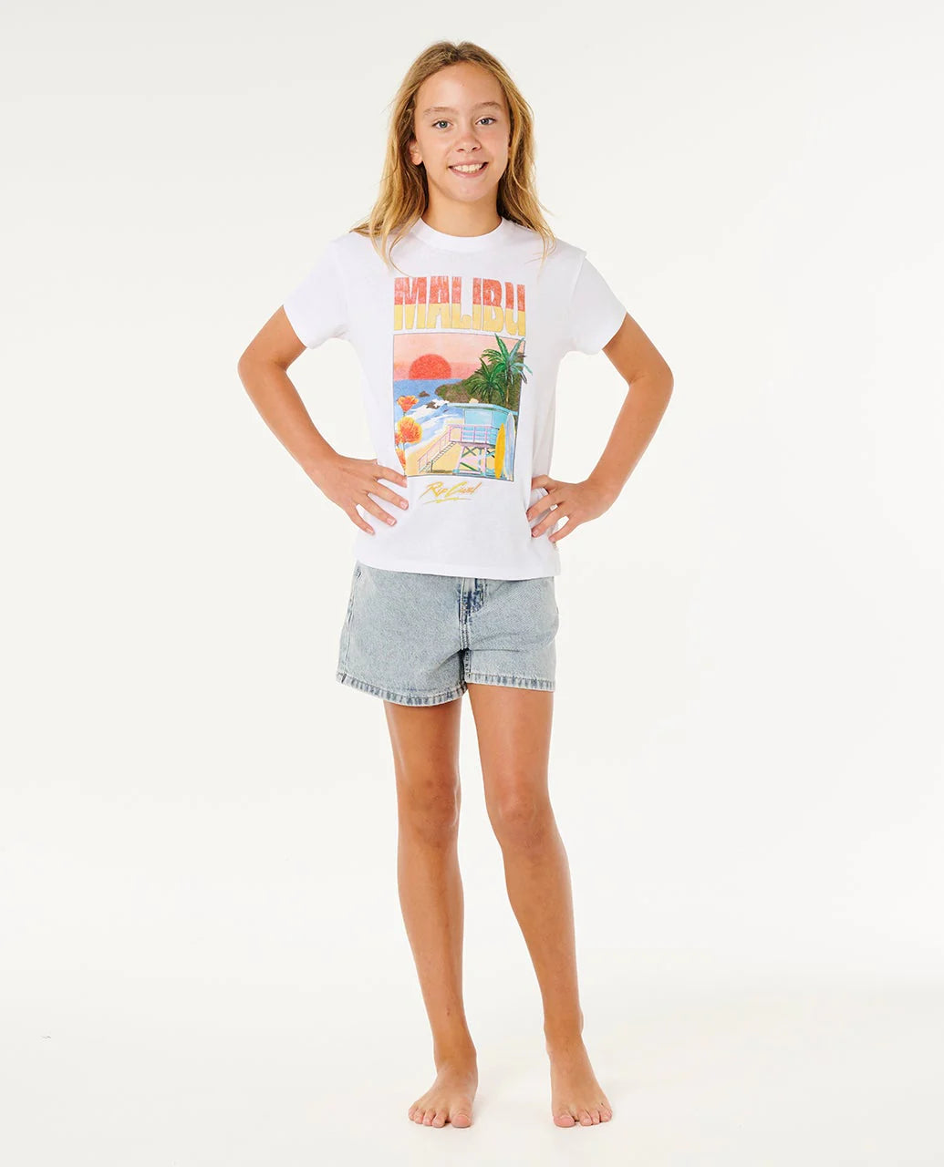 T-Shirt Rip Curl Bambina Hayley O Relaxed