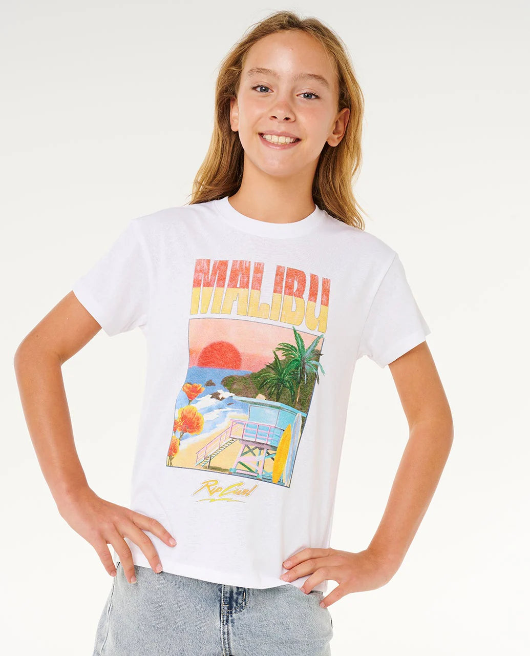 T-Shirt Rip Curl Bambina Hayley O Relaxed