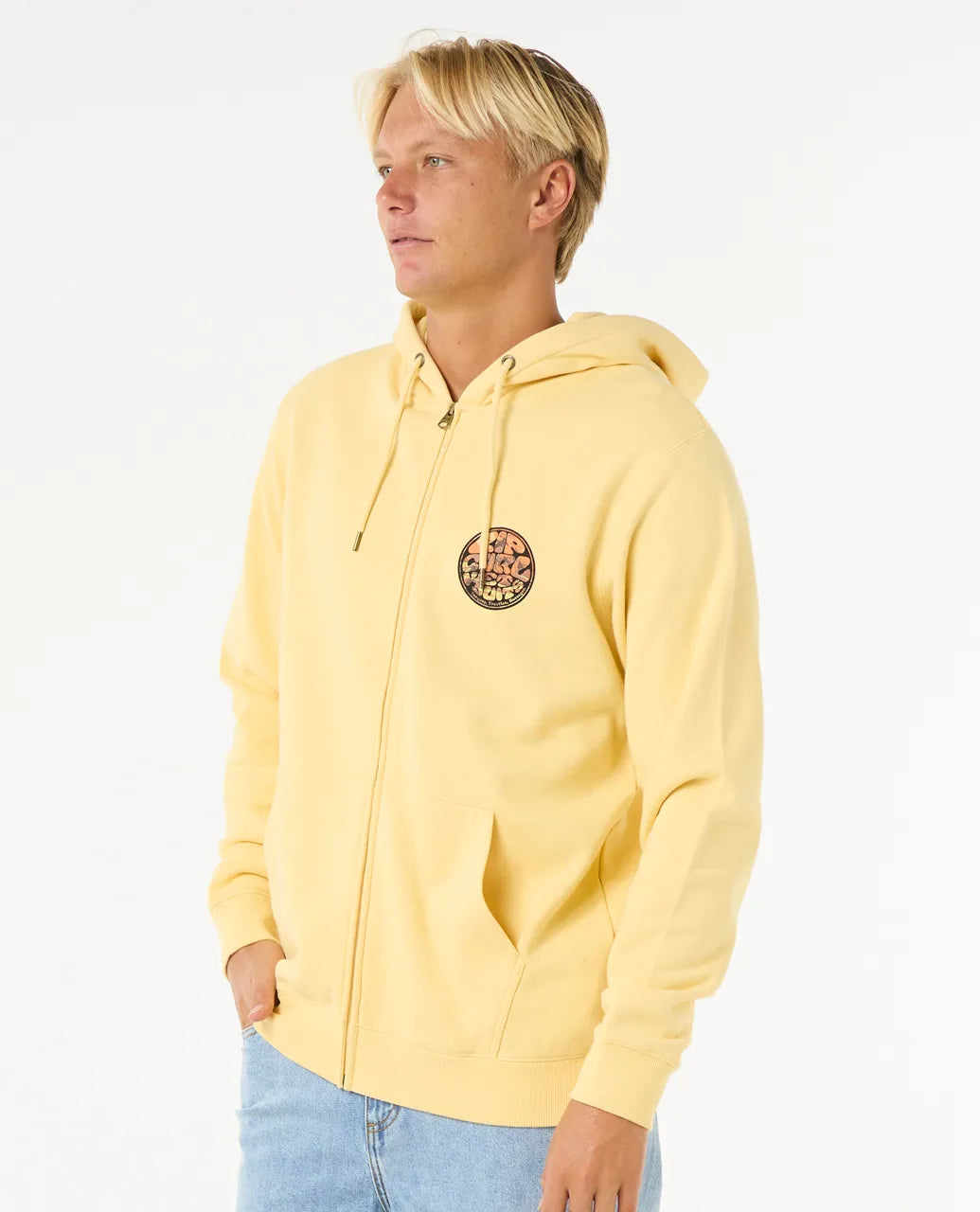 Felpa Cappuccio Zip Rip Curl Wettie Passage Icon