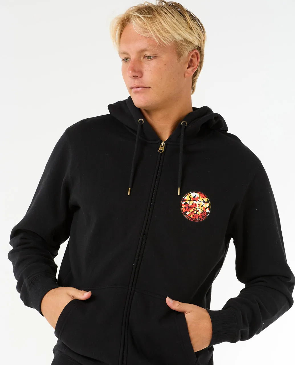 Felpa Cappuccio Zip Rip Curl Wettie Passage Icon