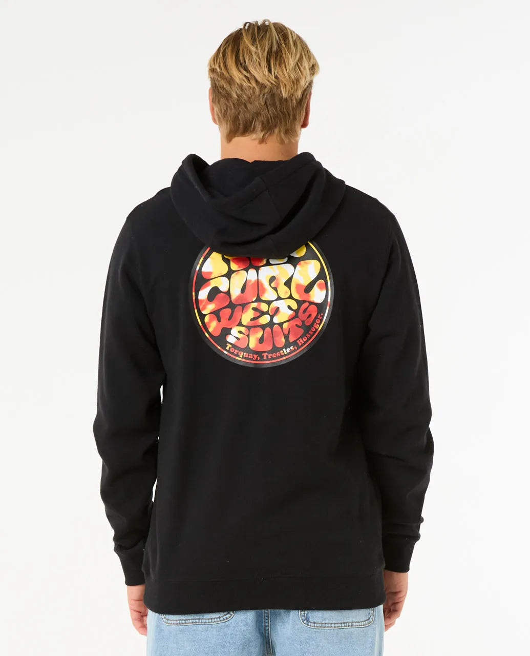 Felpa Cappuccio Zip Rip Curl Wettie Passage Icon