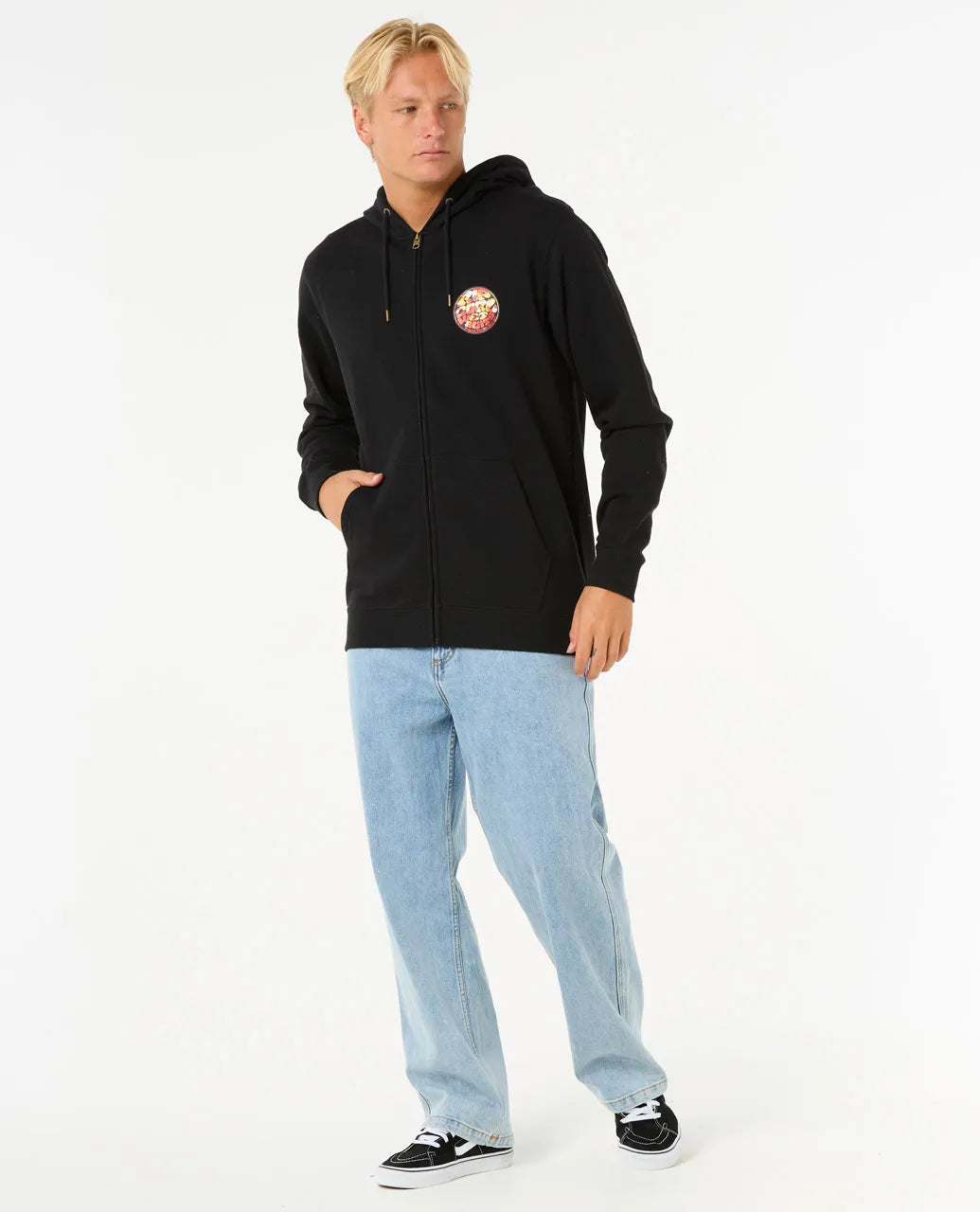 Felpa Cappuccio Zip Rip Curl Wettie Passage Icon