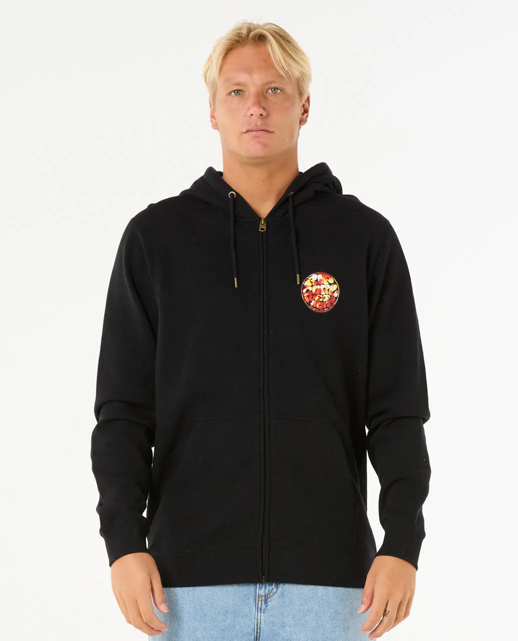 Felpa Cappuccio Zip Rip Curl Wettie Passage Icon