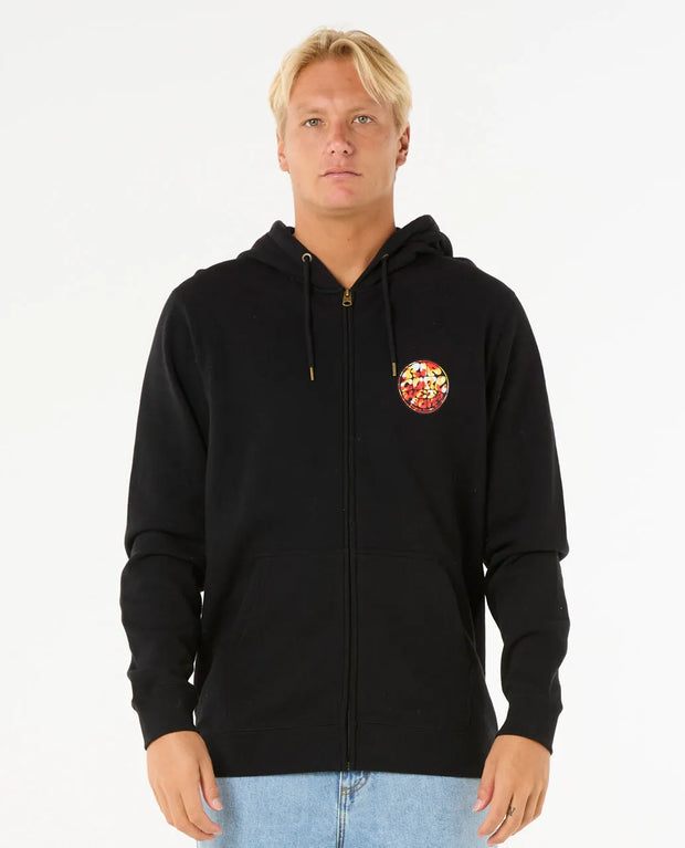 Felpa Cappuccio Zip Rip Curl Wettie Passage Icon