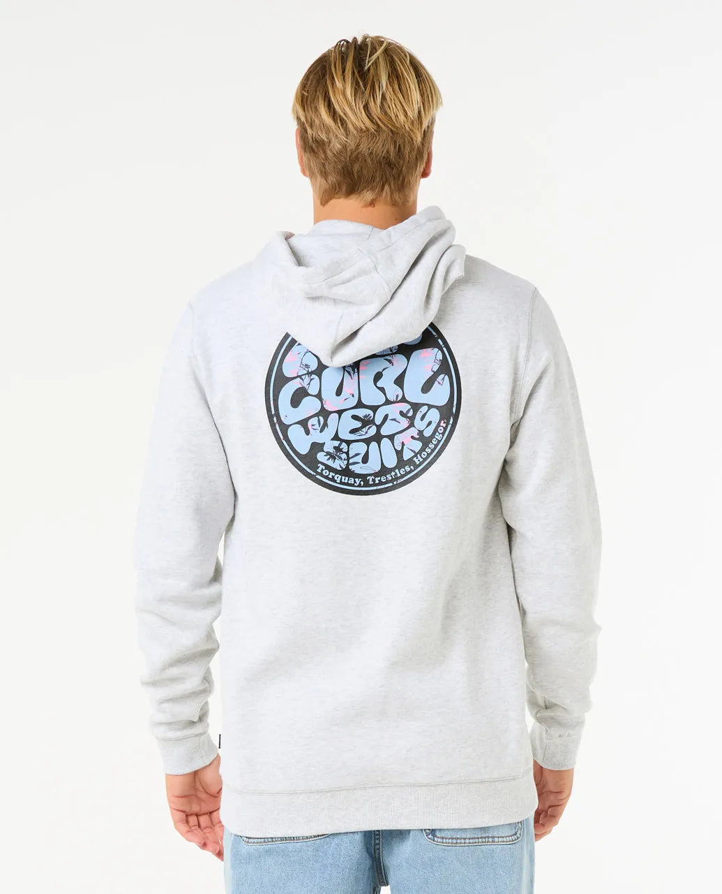 Felpa Cappuccio Zip Rip Curl Wettie Passage Icon