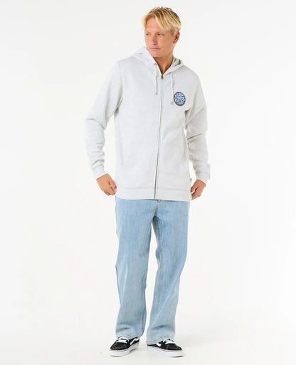 Felpa Cappuccio Zip Rip Curl Wettie Passage Icon