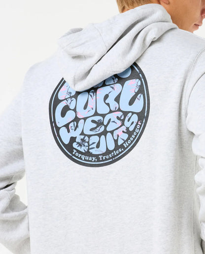 Felpa Cappuccio Zip Rip Curl Wettie Passage Icon