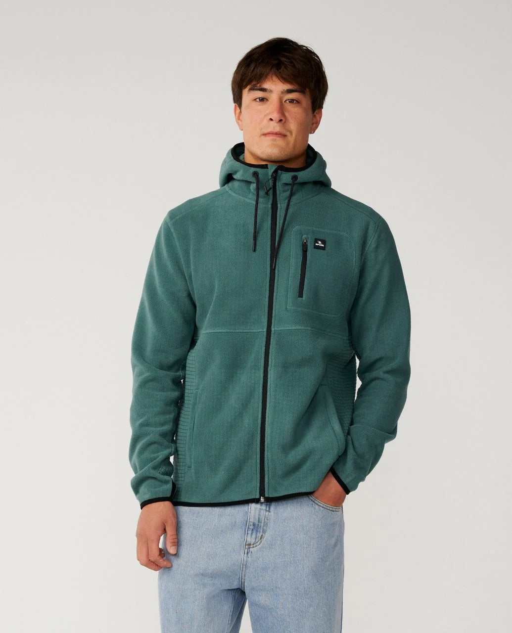 Pile Rip Curl Departed Polar Fleece Zip Through
