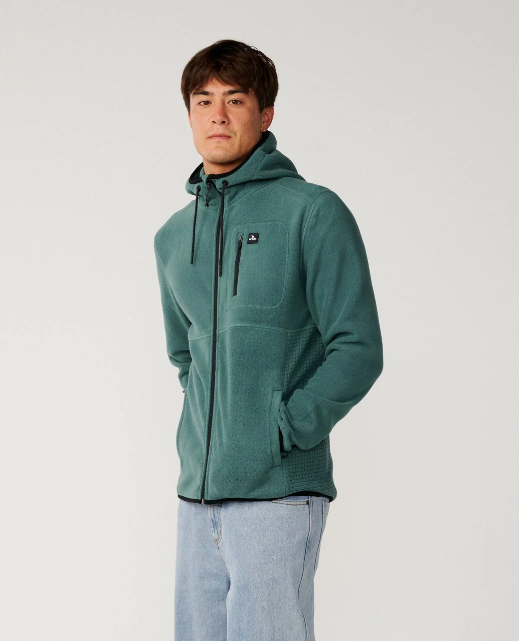Pile Rip Curl Departed Polar Fleece Zip Through
