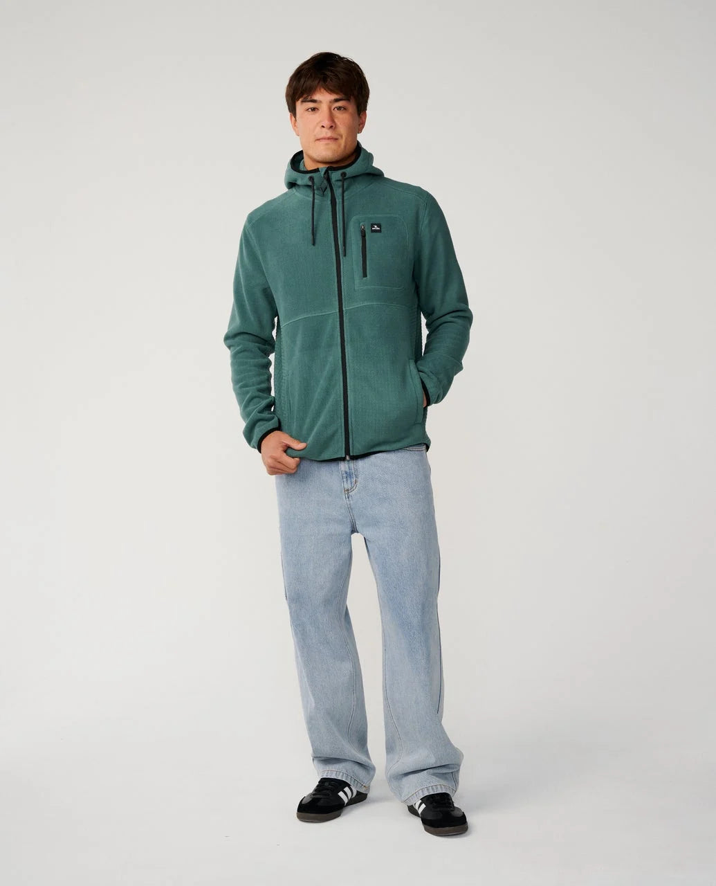 Pile Rip Curl Departed Polar Fleece Zip Through