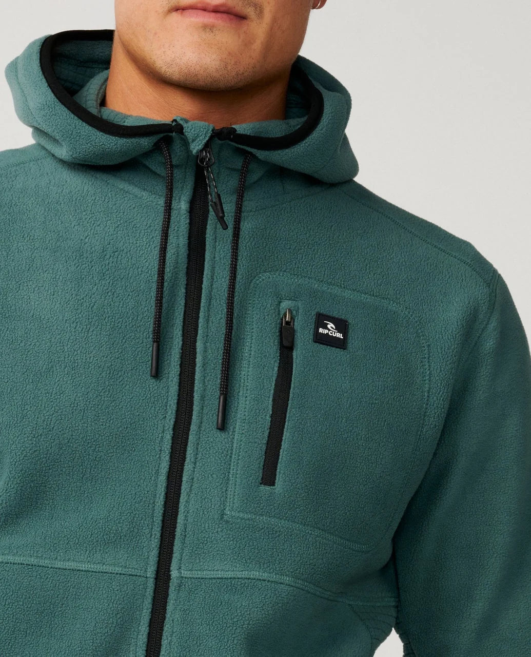 Pile Rip Curl Departed Polar Fleece Zip Through