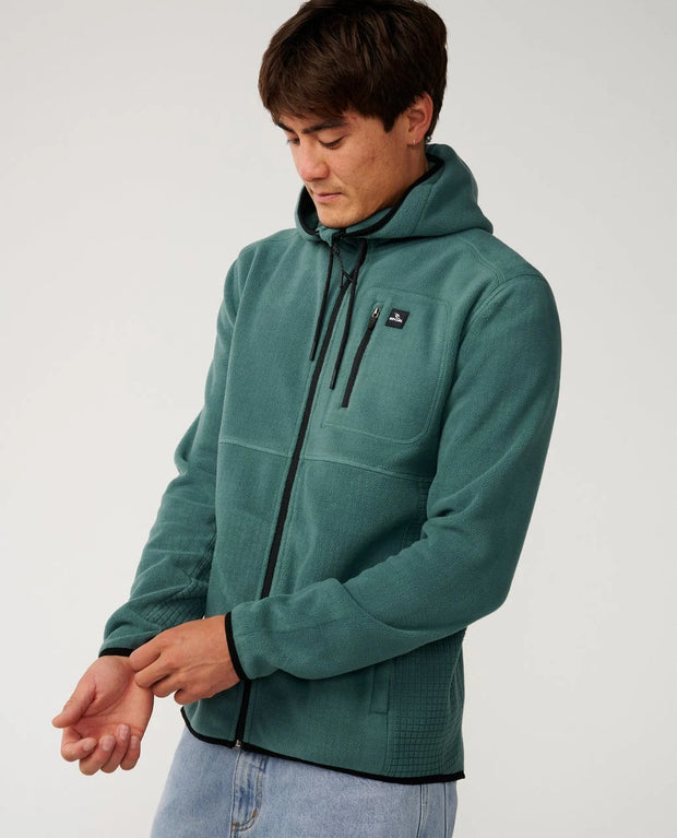 Pile Rip Curl Departed Polar Fleece Zip Through
