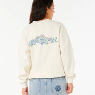 Felpa Girocollo Rip Curl Emily Neon Diamond Eritage