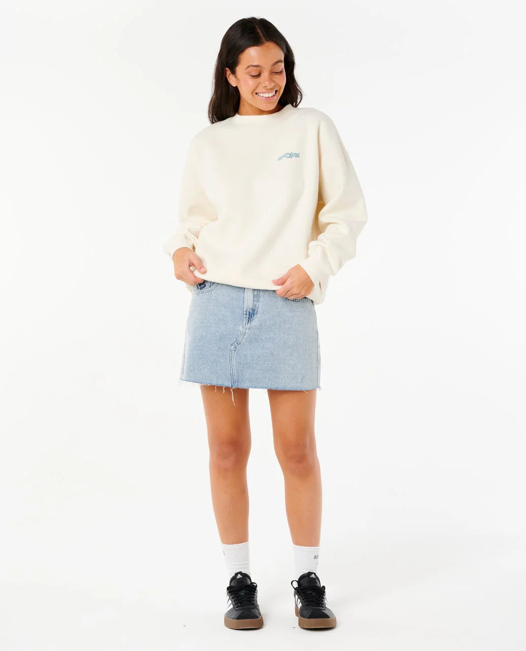 Felpa Girocollo Rip Curl Emily Neon Diamond Eritage