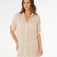 Camicia Donna Rip Curl Paradise Check Cover Up