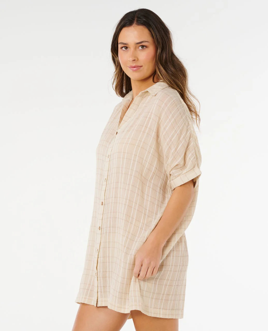 Camicia Donna Rip Curl Paradise Check Cover Up