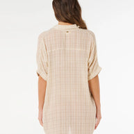 Camicia Donna Rip Curl Paradise Check Cover Up