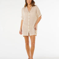 Camicia Donna Rip Curl Paradise Check Cover Up