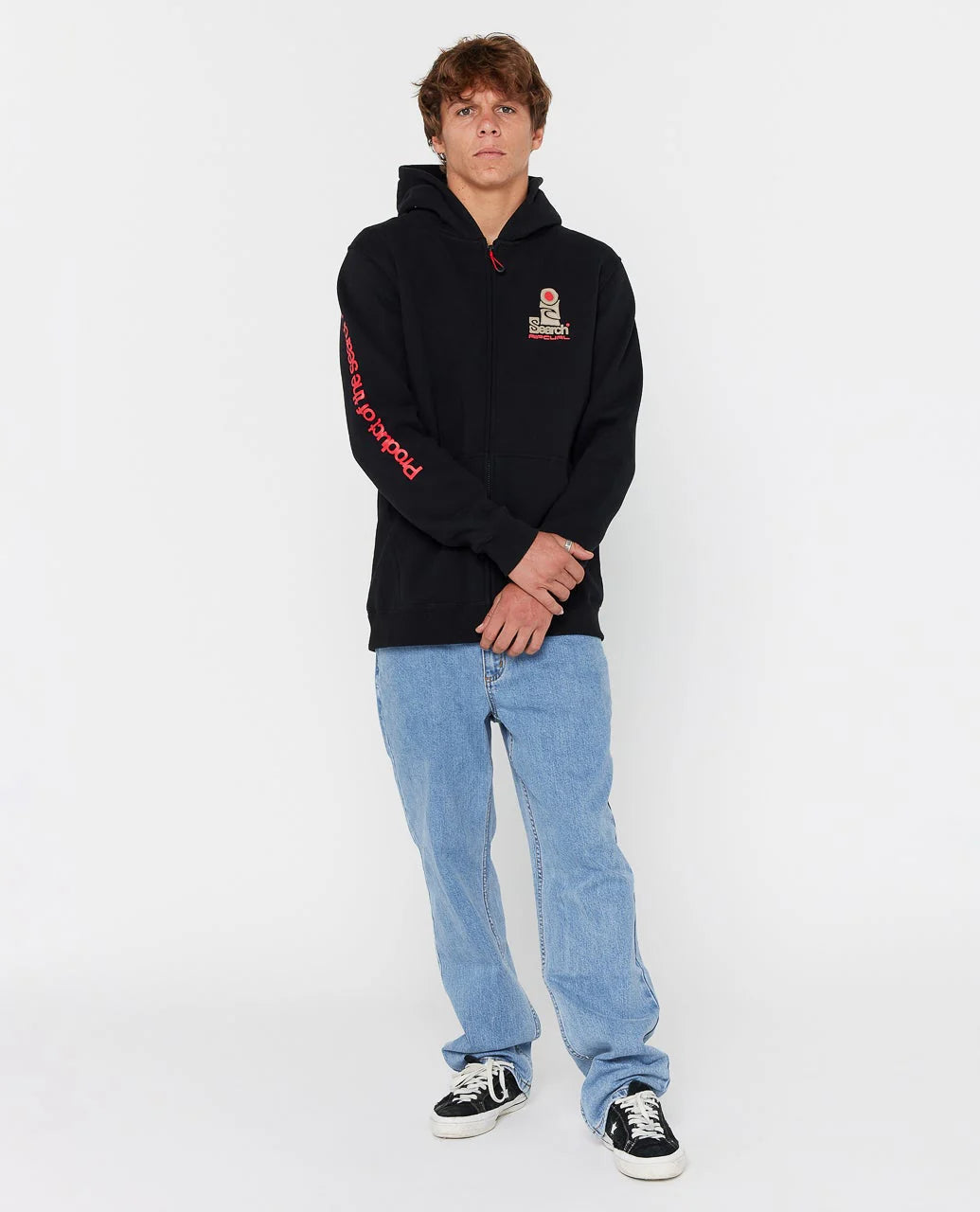 Felpa Cappuccio Zip Rip Curl Search Zip