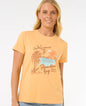 T-Shirt Donna Rip Curl Paradise Bay Standard Tee