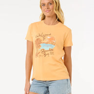 T-Shirt Donna Rip Curl Paradise Bay Standard Tee