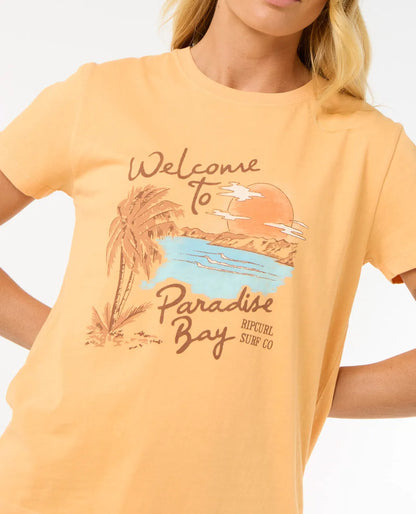 T-Shirt Donna Rip Curl Paradise Bay Standard Tee