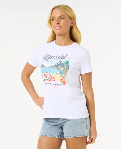T-Shirt Donna Rip Curl Crystal Standard